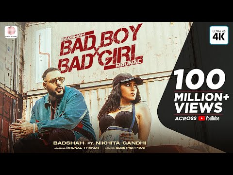 Badshah – Bad Boy x Bad Girl (Official Video) | Mrunal Thakur | Nikhita Gandhi | Trending Song 2021
