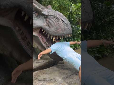 Jurassic Park Universal Studios Singapore 🇸🇬 #jurassicworld #universalstudios #singapore