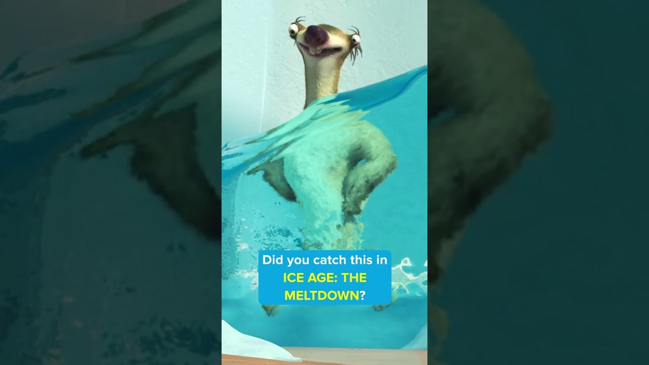 Funny Moment in ICE AGE: THE MELTDOWN 🎶