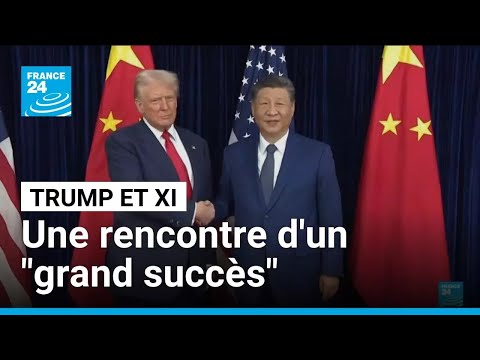 Donald Trump qualifie de "grand succès" sa rencontre avec Xi Jinping • FRANCE 24