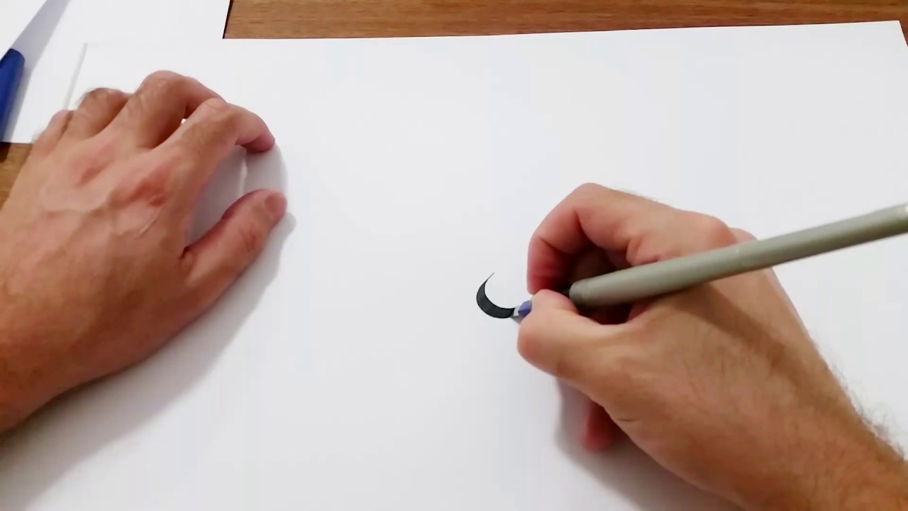 Como Escrever a Letra 'C' Maiúscula Fraktur com Pilot Parallel ✍️