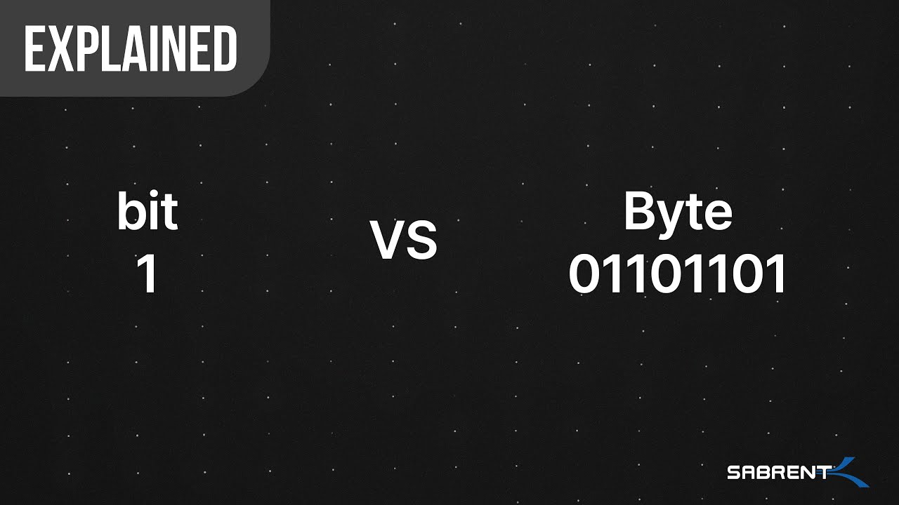 Bits & Bytes Explained π₯οΈ