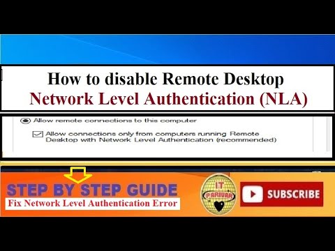 Disable Remote Desktop NLA in Windows 10 🖥️