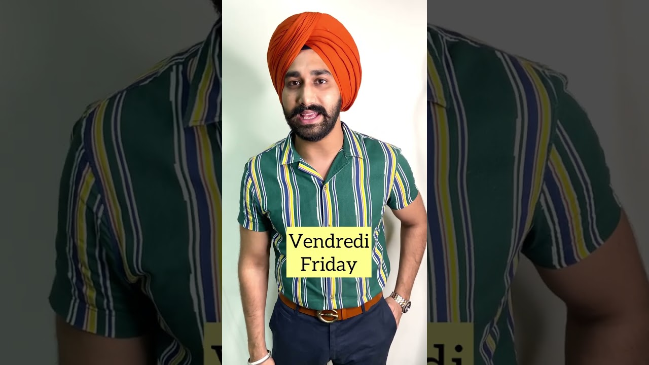 The Days of the Week | Learn French with Harman