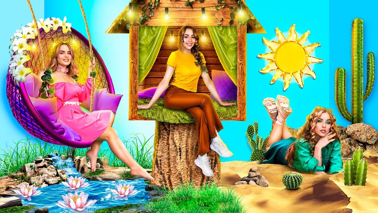 Kembar Tiga dan Ruang Rahasia Mereka! πΏ