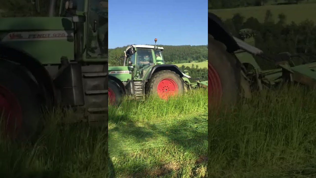 Fendt 920 Vario & Krone EasyCut 🚜