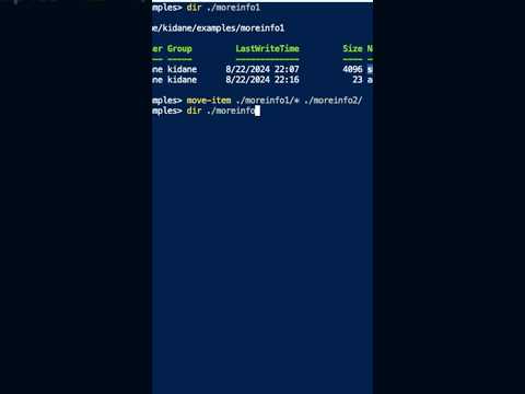 Move and remove using PowerShell commands #tutorial #windows #powershell  #software
