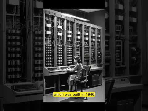 From Room to Revolution: The Colossal ENIAC - World's First Computer (1946) #shorts