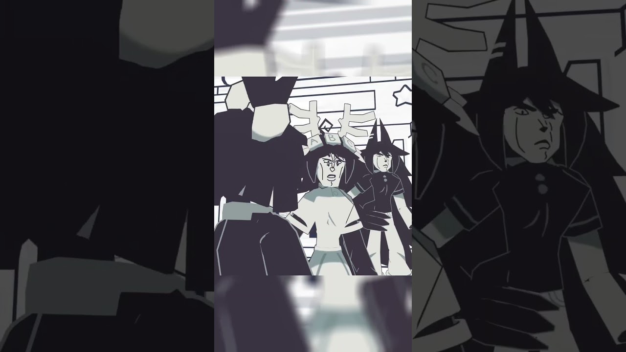 EVERYONE GET IN THE MATH CLASS #fundamentalpapereducation #fpe #jojosbizzareadventure #animation