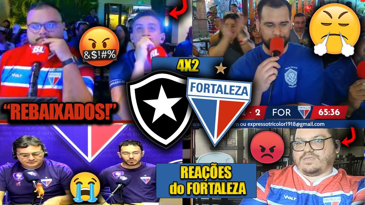 Reações do Fortaleza Furiosos após Rebaixamento 😡