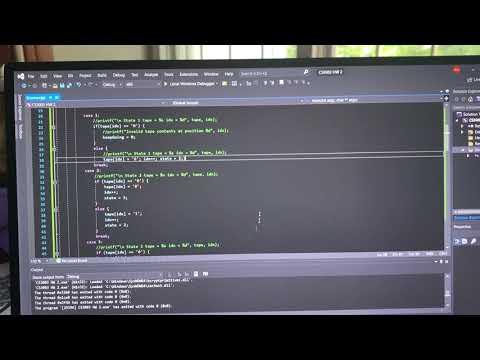 CS3003 HW 2 Turing Machine