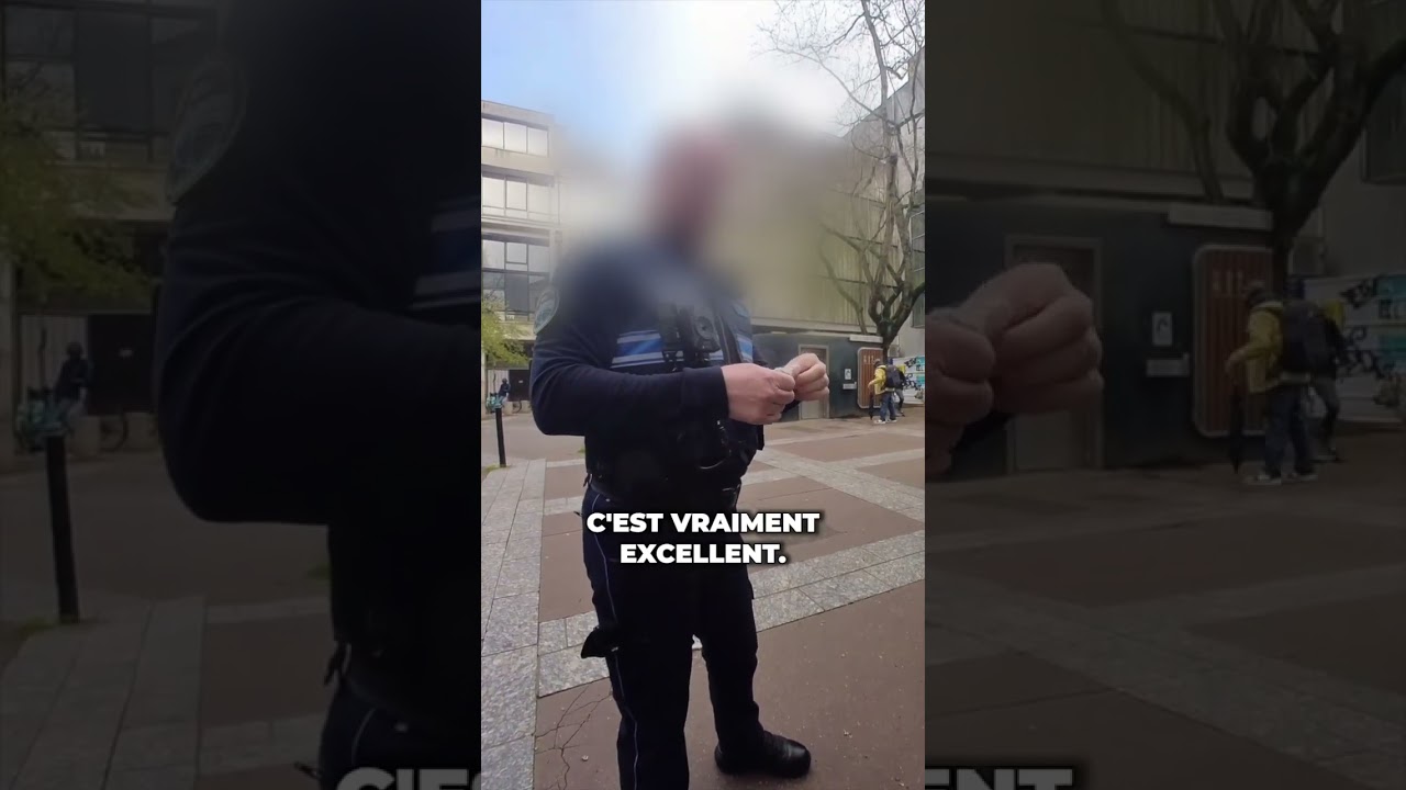 Prank de policiers avec du chocolat 🍫