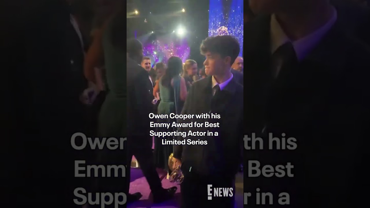 Owen Cooper: Youngest Male Emmy Winner 🌟