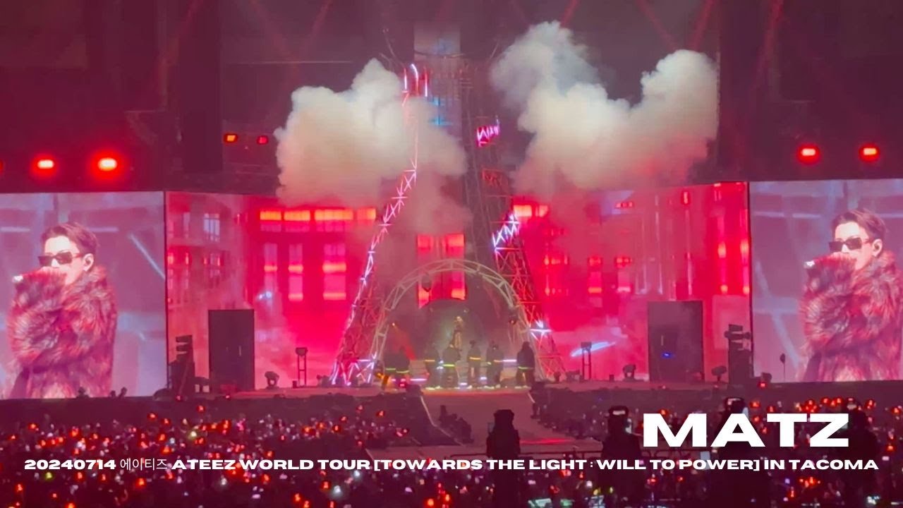 20240714 에이티즈 ATEEZ WORLD TOUR [TOWARDS THE LIGHT : WILL TO POWER] IN TACOMA : MATZ