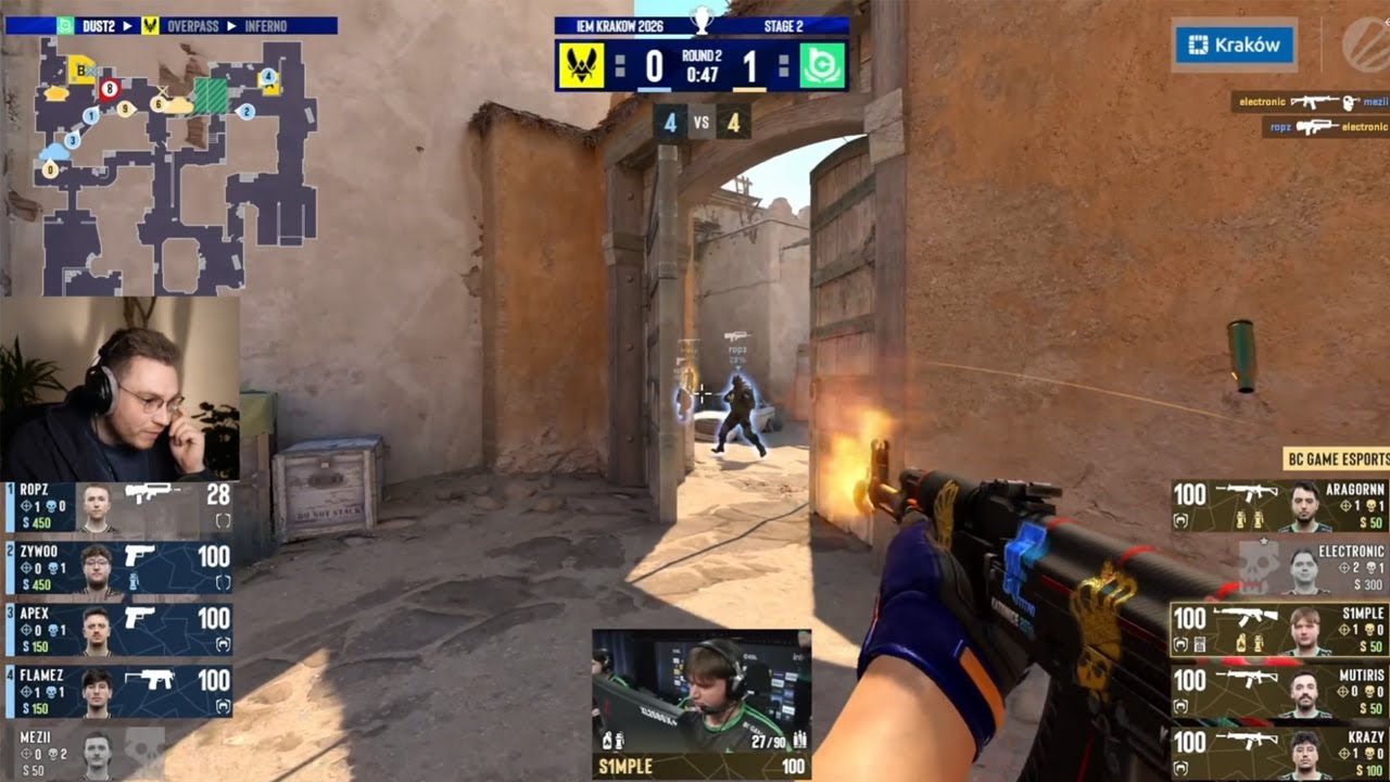 IEM Krakow Stage 2 Day 1 Live🎮