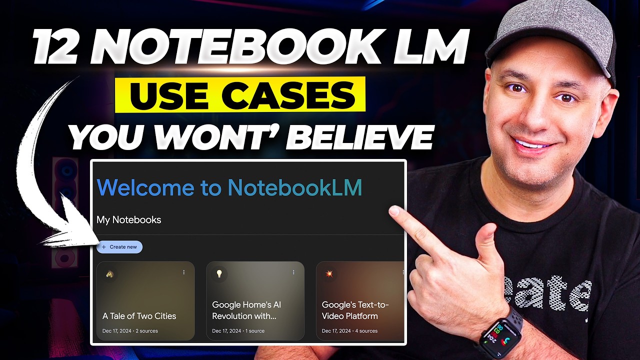 12 Must-Try NotebookLM Use Cases 📒
