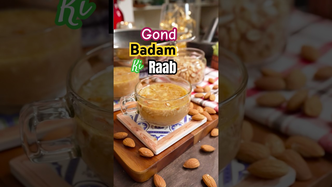 Natural Remedy for Joint Pain, Cough & Cold: Badam Gond Ki Raab for New Mothers 🌿