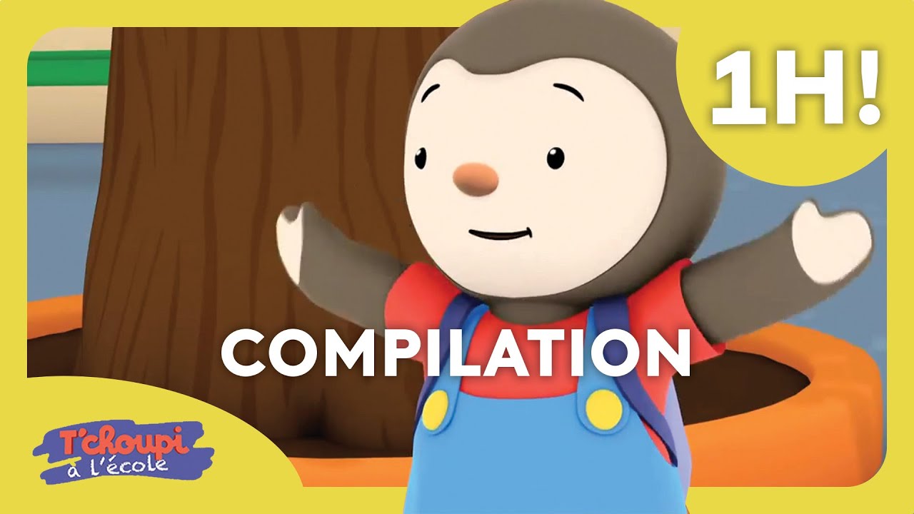 T'choupi à l'école 🌟 Compilation Inédite de 9 Épisodes - 1h