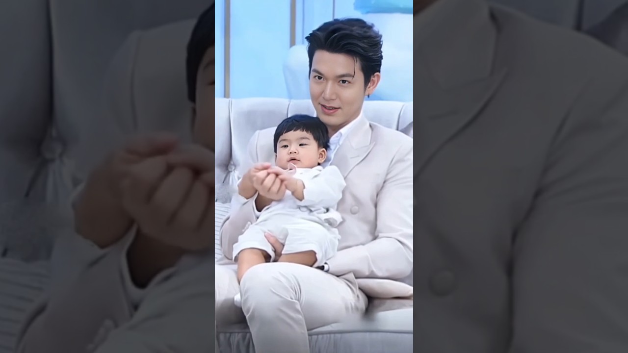 Lee Min Ho's Heartwarming Moment Playing with His Baby Boy 👶