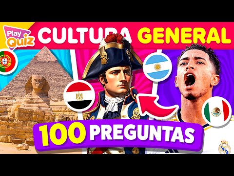 ¿Cuánto Sabes? 🤓 100 Preguntas de Cultura general 🌎🧠 | Play Quiz de Cultura | Preguntas y Respuestas