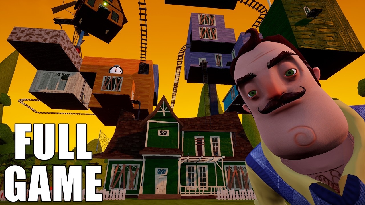 Hello Neighbor: Somewhere Over The Rainbow Walkthrough 🌈