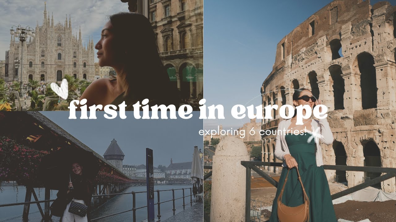 EXPLORING EUROPE 2023 W/ BUDGET & ITINERARY (went to 6 countries!) | Angel Dei