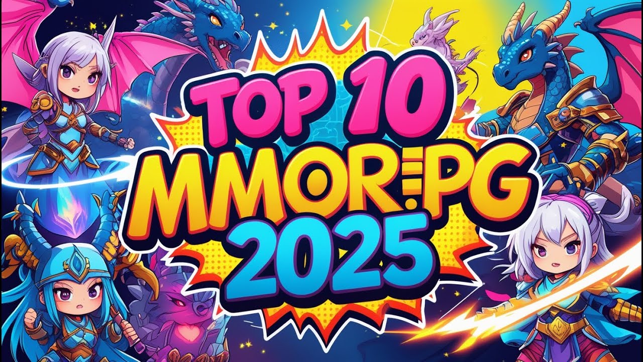 Top 10 MMORPGs for Android & iOS in 2025 🎮