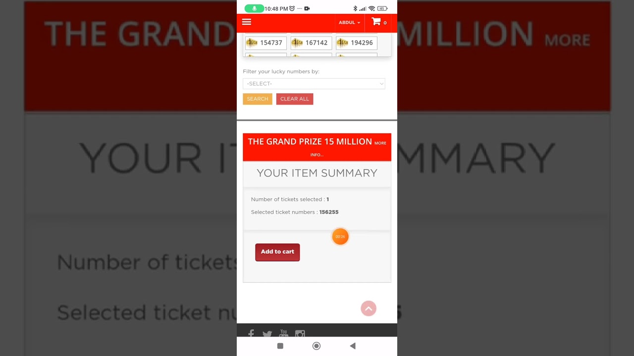 Big Ticket Lottery Buying | Shorts