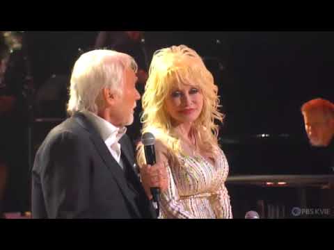 Dolly & Kenny at Kenny Rogers' Farewell Concert ๐ค
