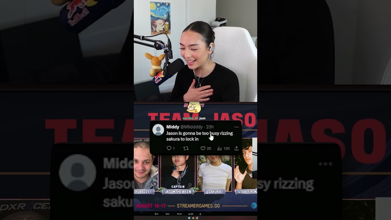 I see an easy win in our future.. #sakurashymko #jasontheween