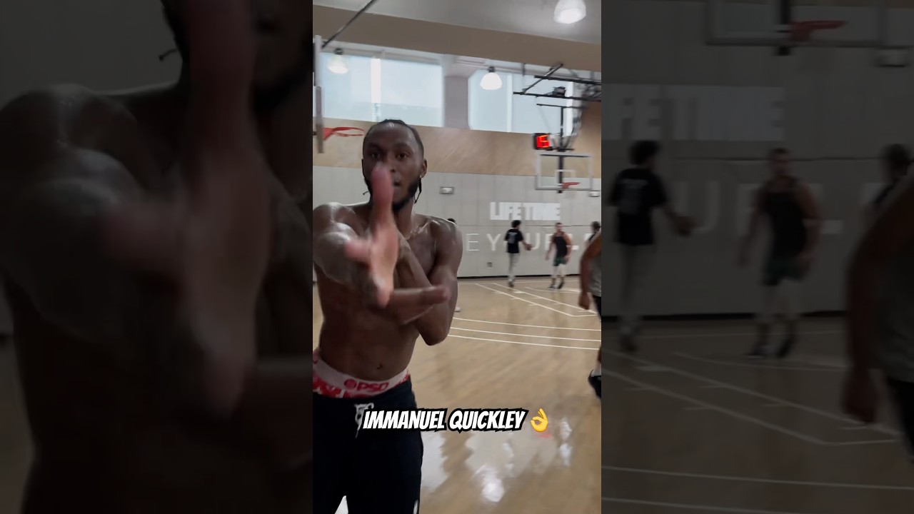 Immanuel Quickley Drains a Clutch 3-Pointer 🏀