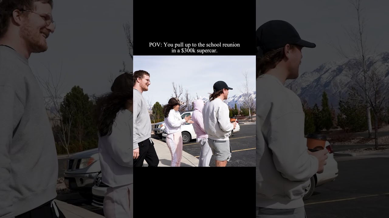 School Reunion & a $300K Supercar π