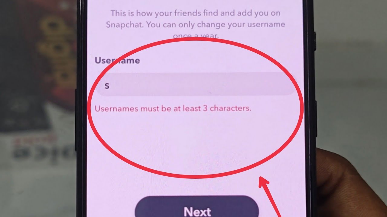 Snapchat Me Username Change Not Allowed: Minimum 3 Characters Required