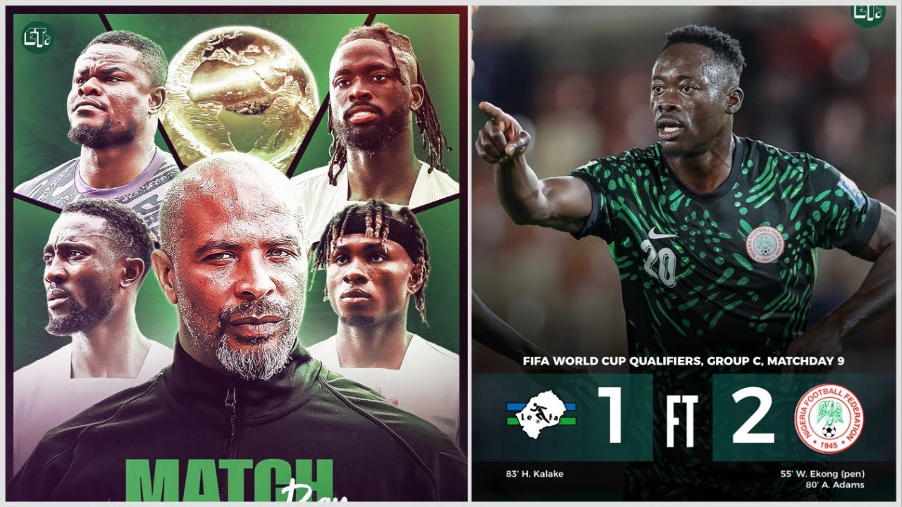 Lesotho 1-2 Nigeria: Exciting Victory in FIFA World Cup Qualifiers ⚽