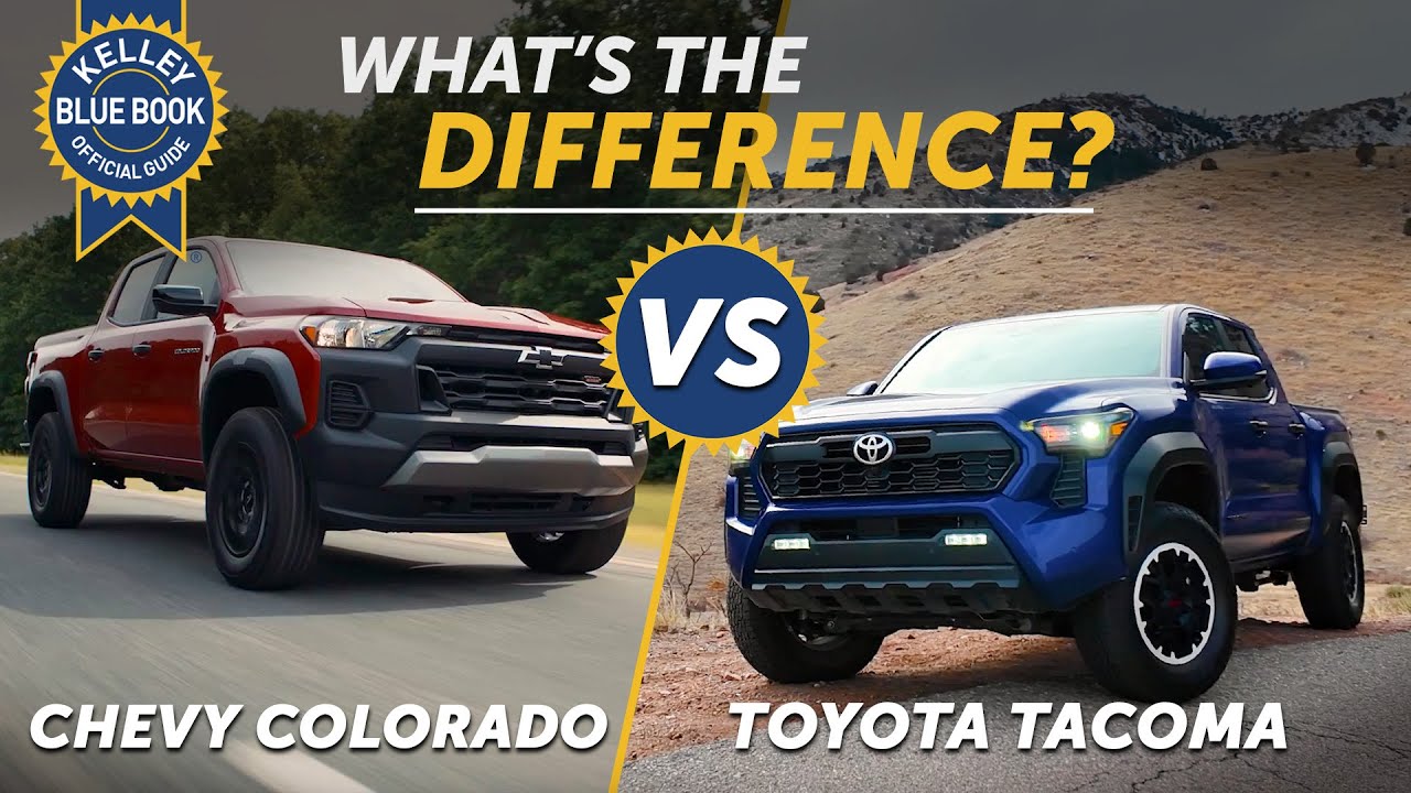 2025 Toyota Tacoma vs Chevy Colorado 🚗