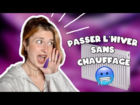 COMMENT JE SURVIS L’HIVER SANS ALLUMER MON CHAUFFAGE ? 🥶❄️ (pourquoi je fais ça…)