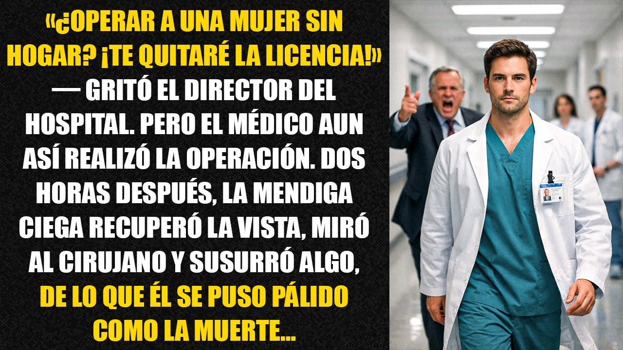 Hospital Advierte: ¡Perderás Licencia por Operar a Mujer Sin Hogar!