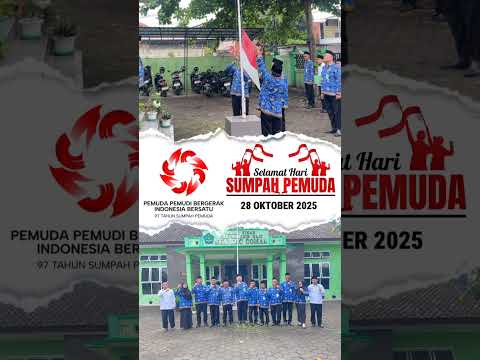 Upacara peringatan hari Sumpah Pemuda ke 97 Tahun 2025 #harisumpahpemuda