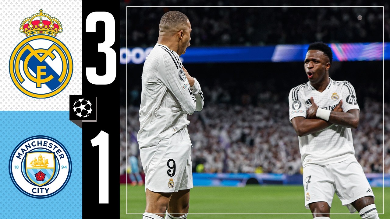 Real Madrid 3-1 Man City: Champions League Win ⚽