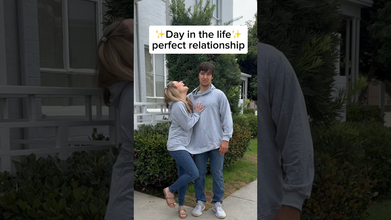 Day in the life of a perfect relationship #shorts ￼