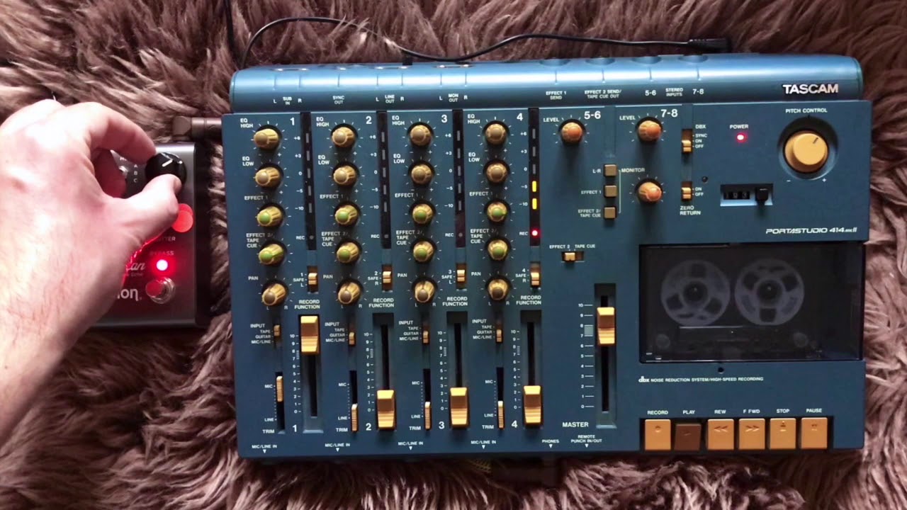 Tascam 414 & Roland Juno Arpeggiator ๐ถ