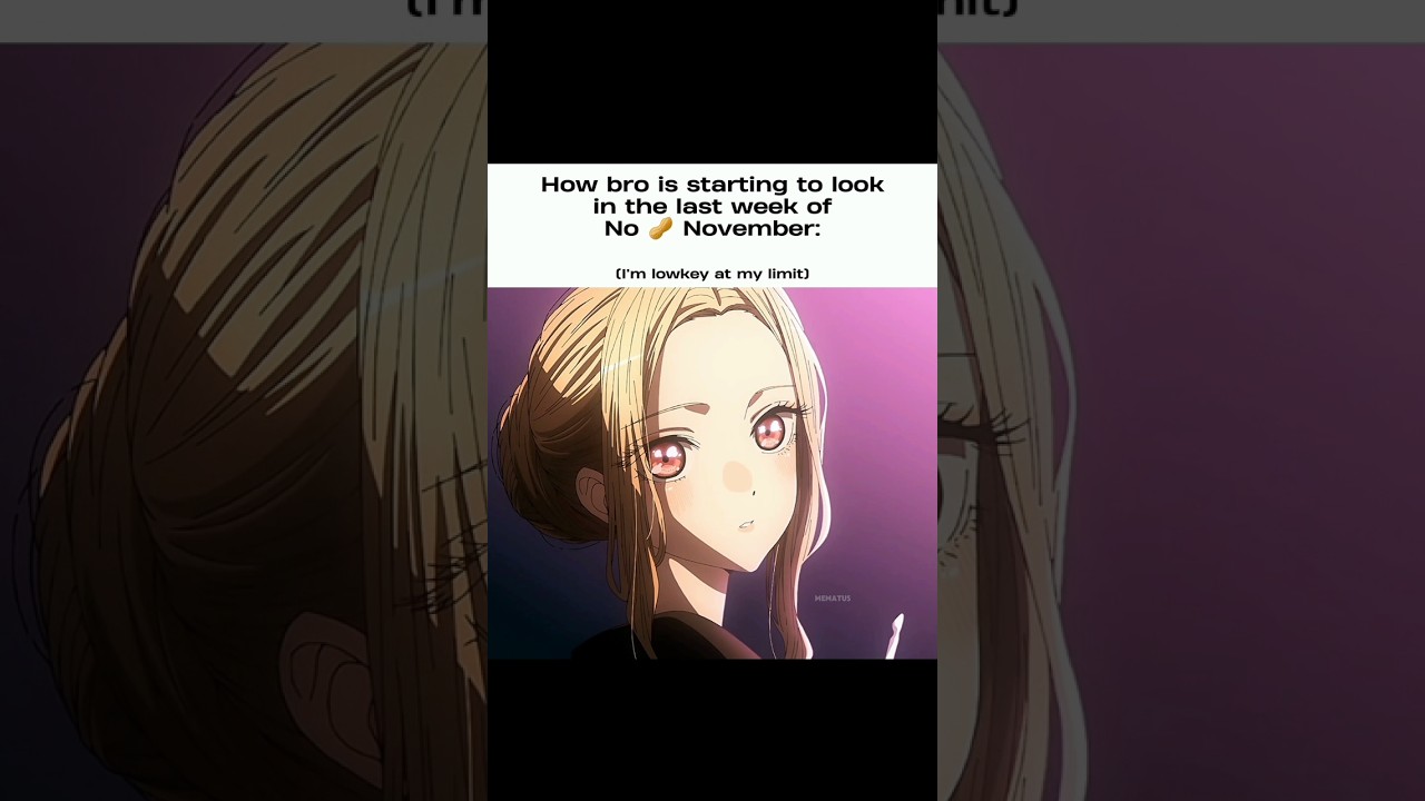 POV: How bro starts to look in the last week of November #anime #relatable #fypγ·γviral