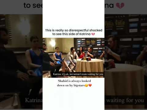 I feel Bad for shahid kapoor😔 #shorts #ShahidKapoor #KatrinaKaif #bollywood #viral