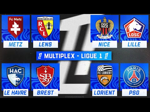 🔴 MULTIPLEX LIGUE 1 EN DIRECT | NICE - LILLE / METZ - LENS / LORIENT - PSG / LE HAVRE - BREST