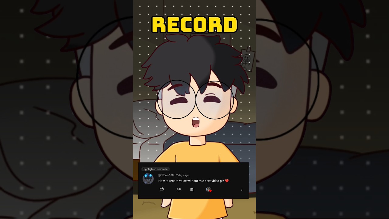 Record Audio & Create Animations Without a Mic 🎥