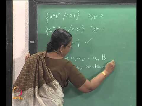 Mod-01 Lec-03 GRAMMARS AND LANGUAGES GENERATED (Contd)