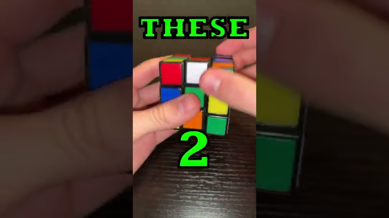 Solve a Rubik's Cube in Just 2 Moves! 🤯
