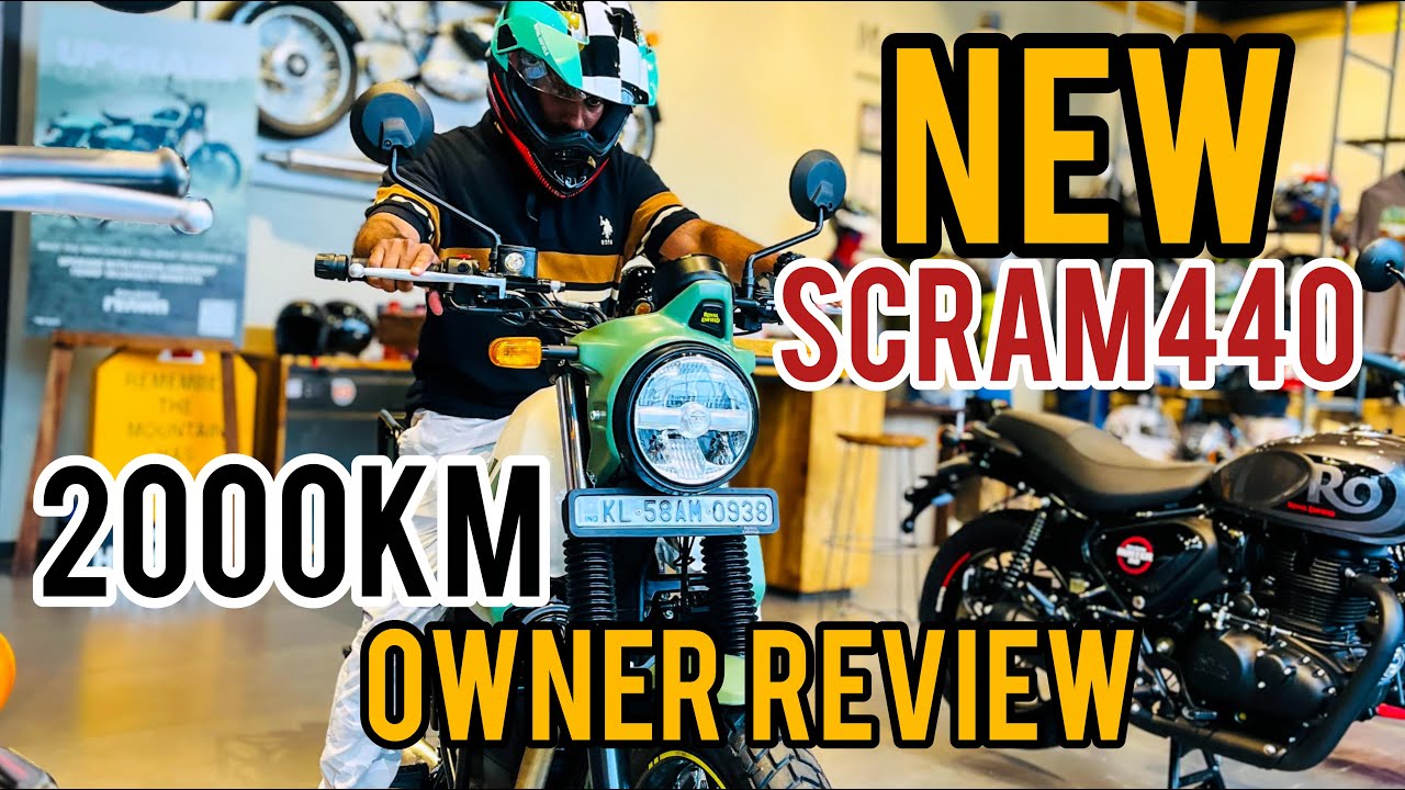 Scram 440 After 2000km Ride | Owner Review in Malayalam scram440/royal enfield