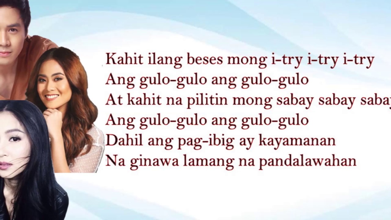 TRIANGULO by Nadine Lustre & Others | M.O. Lyric Video 🎶