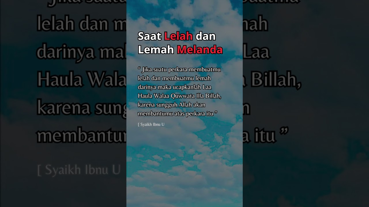 Kata-Kata Inspirasi Kehidupan untuk Menguatkan Saat Lemah 💪